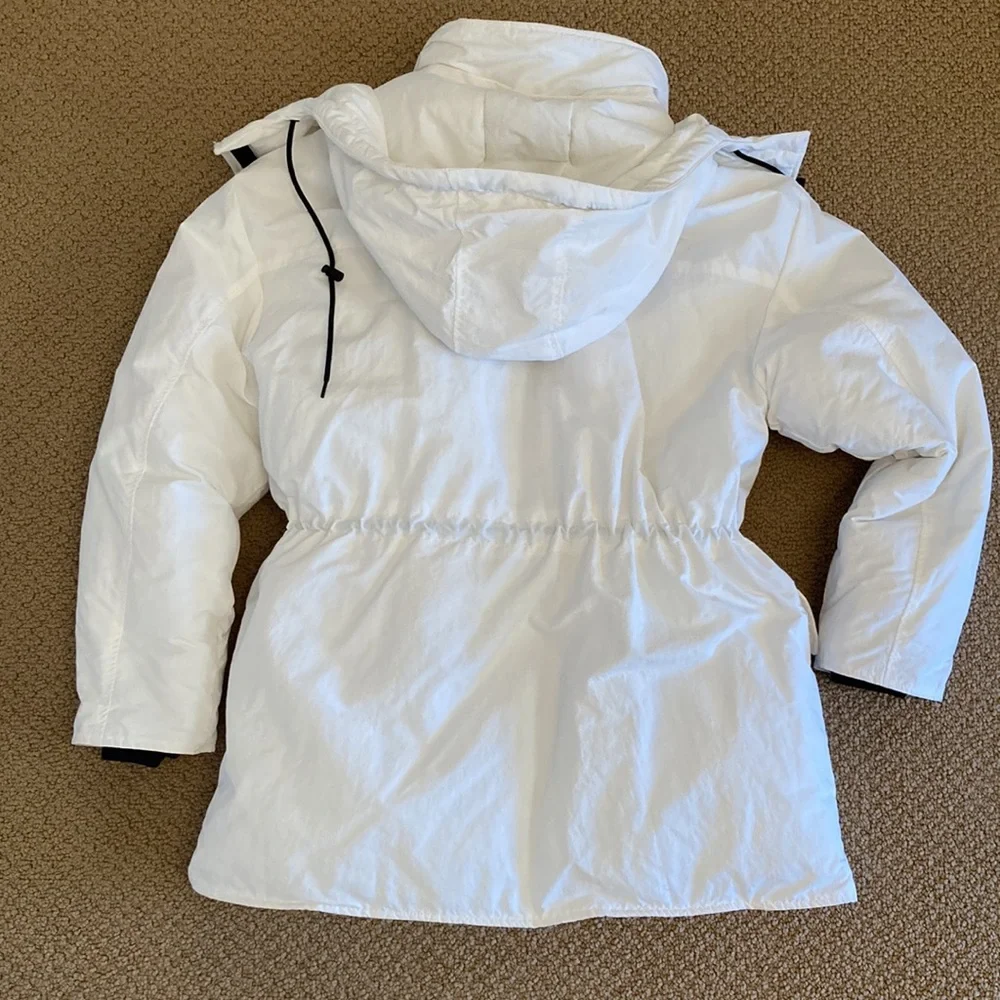Weekday Zimbra Padded Jacket in White - ASOS - Picture 7 of 7